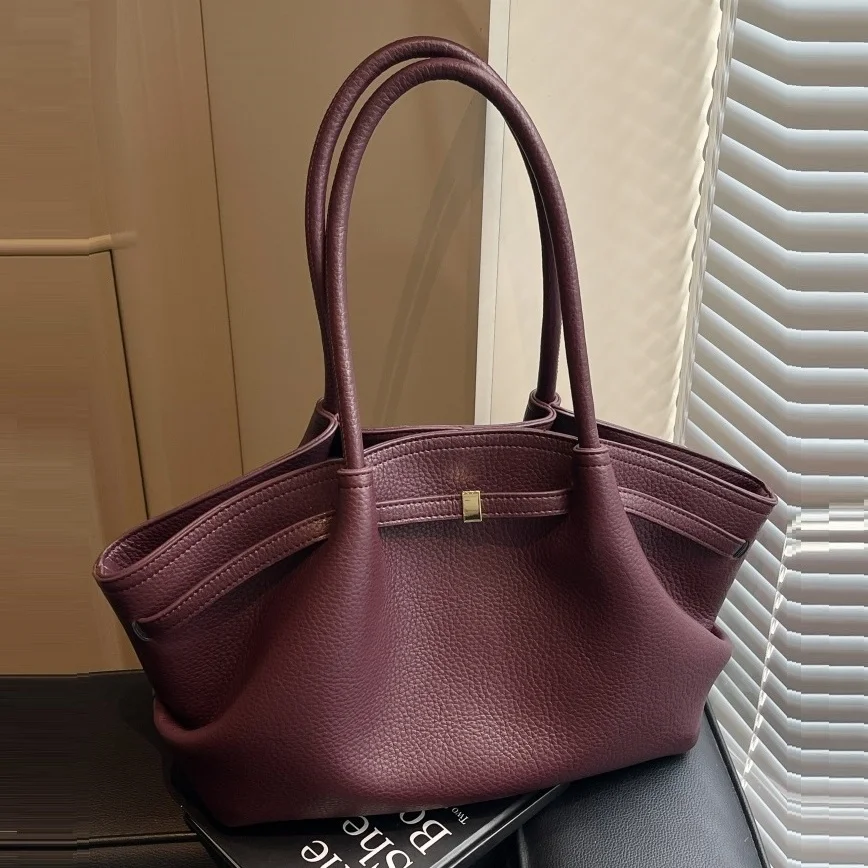 Luxury Bags Tote - Sacs à main bordeaux pour femmes,